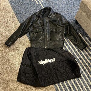 Perrone Apparel Professional Aviators Flight Jacket Medium